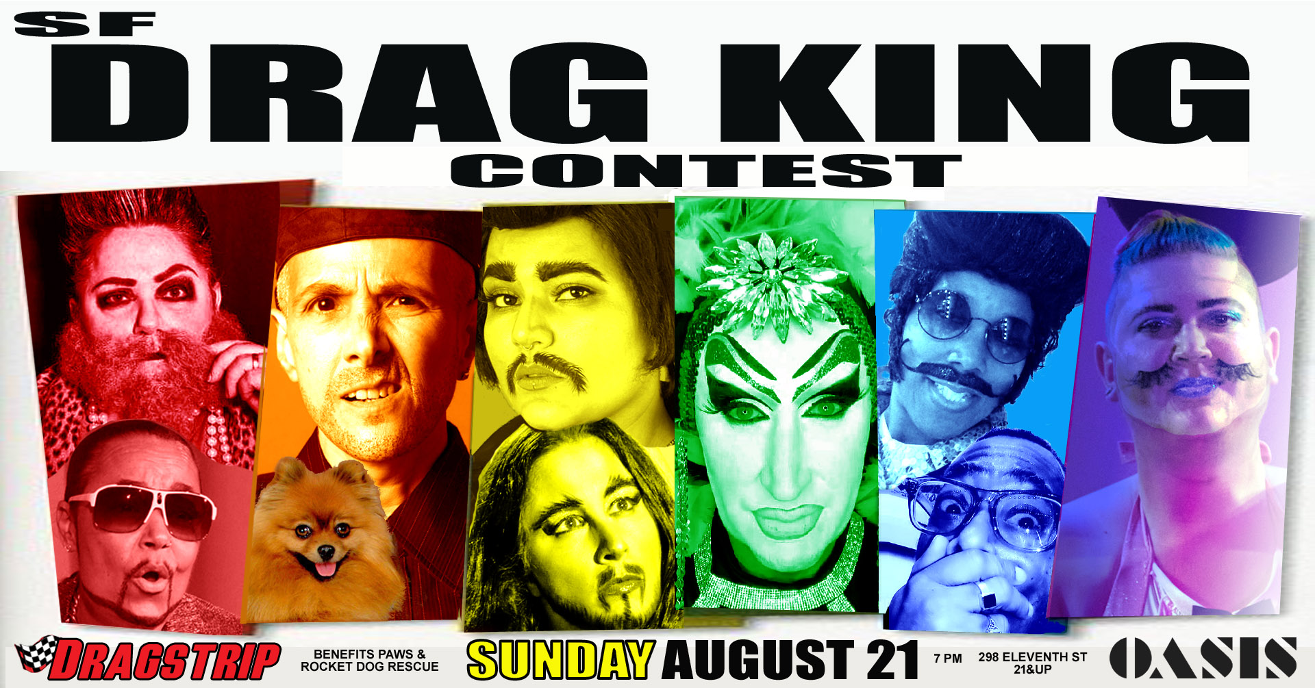 26th San Francisco Drag King Contest, 2022